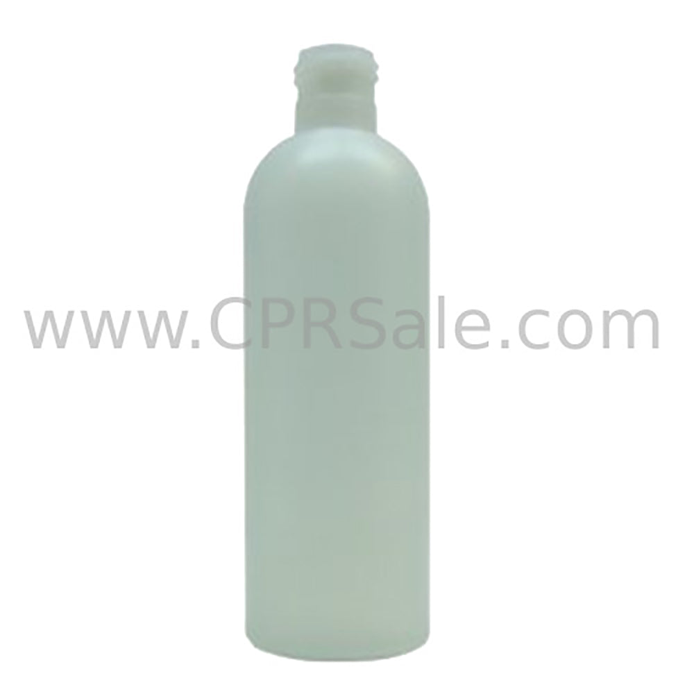 Plastic Bottle, HDPE, Round, Natural 4oz, 24/410