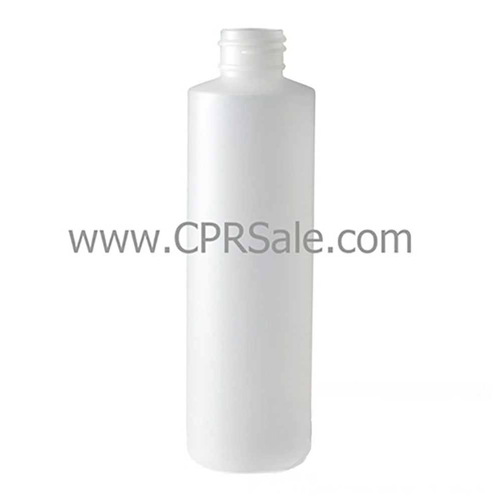 Plastic Bottle, HDPE, Cylinder, Natural, 6oz