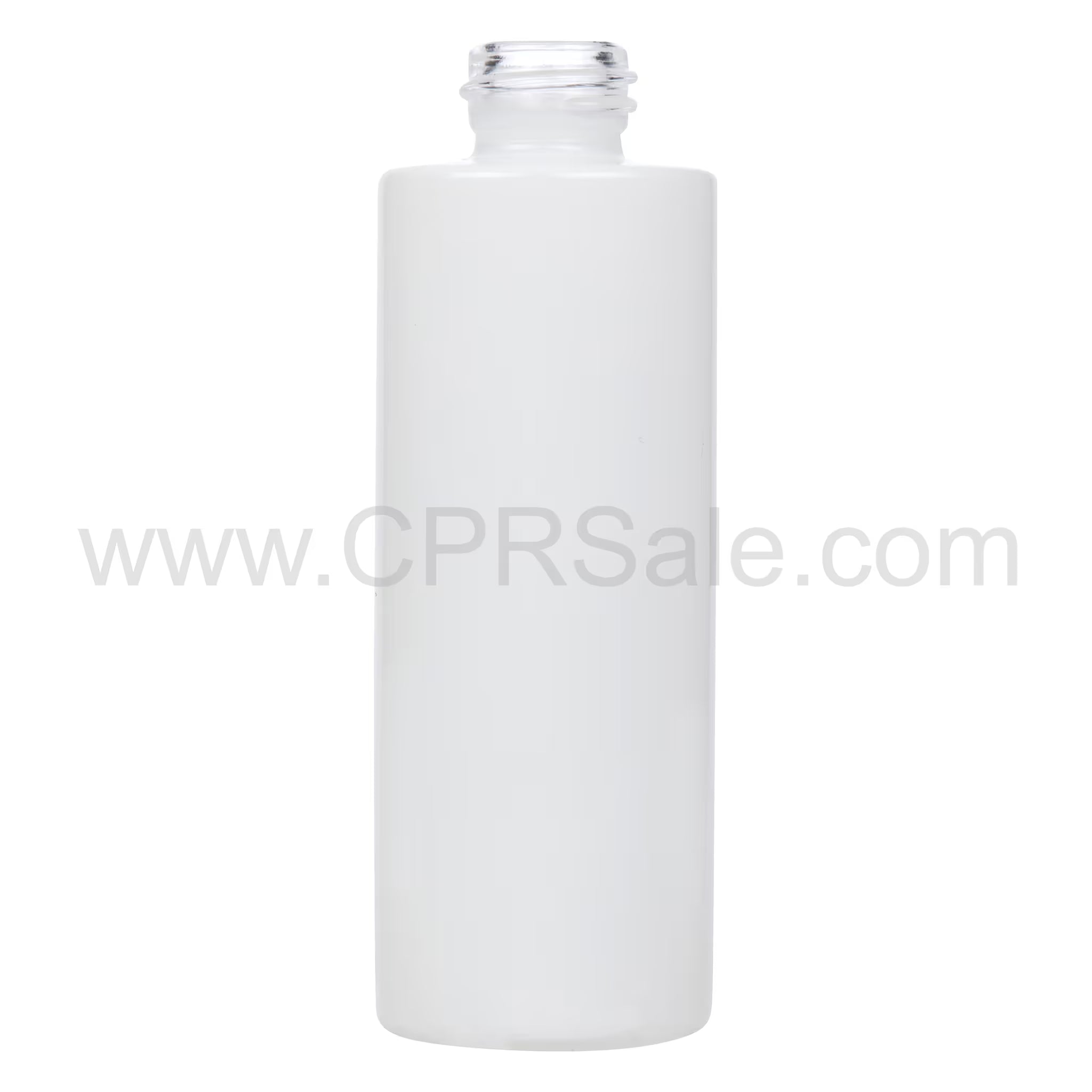 60ml (2 oz.) Glossy White Cylinder Glass Tincture Bottle, 20-400