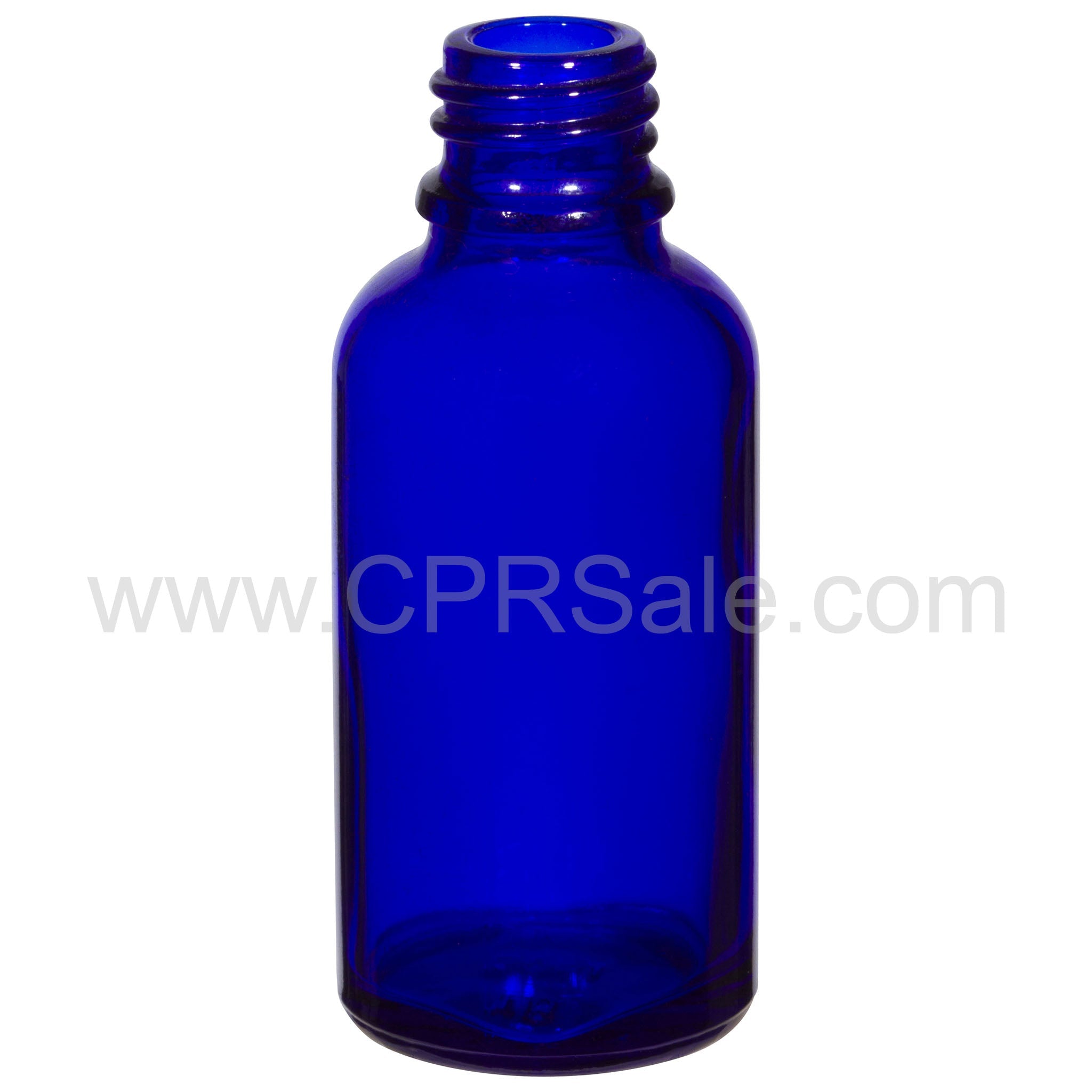 30ml (1 oz.) Blue Glass Tincture Bottle, 20-400