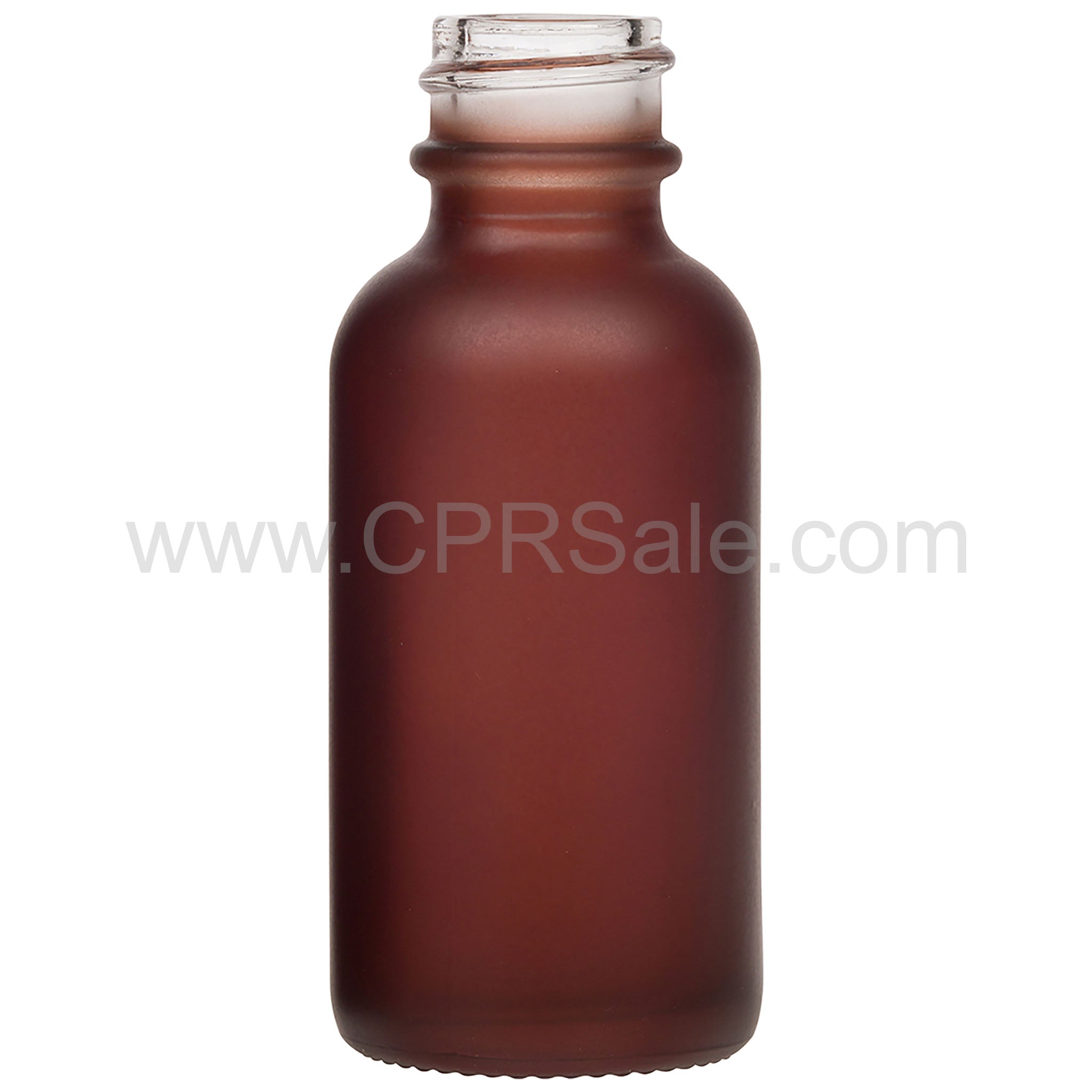 30ml (1 oz.) Frosted Amber Glass Tincture Bottle, 20-400