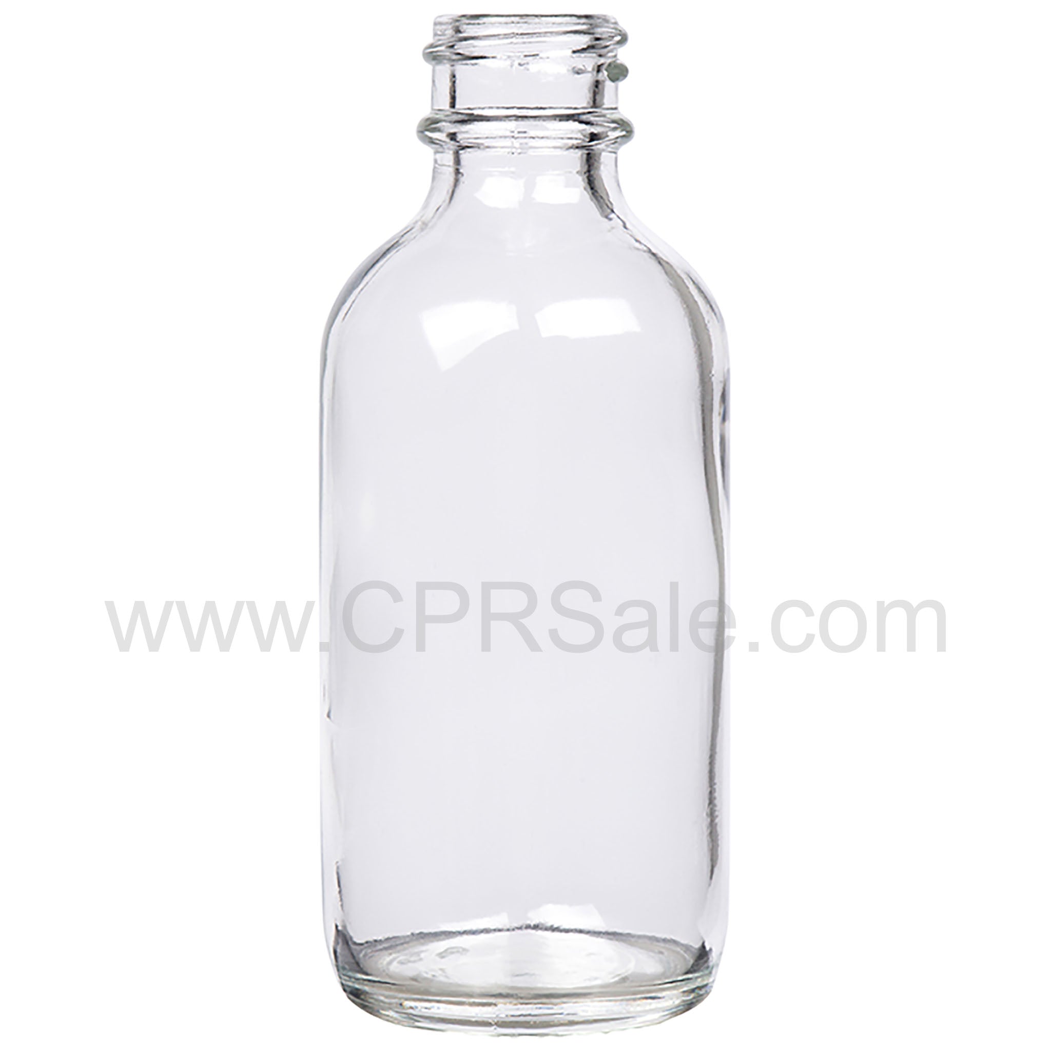 30ml (1 oz.) Clear (Flint), Glass Tincture Bottle, 20-400
