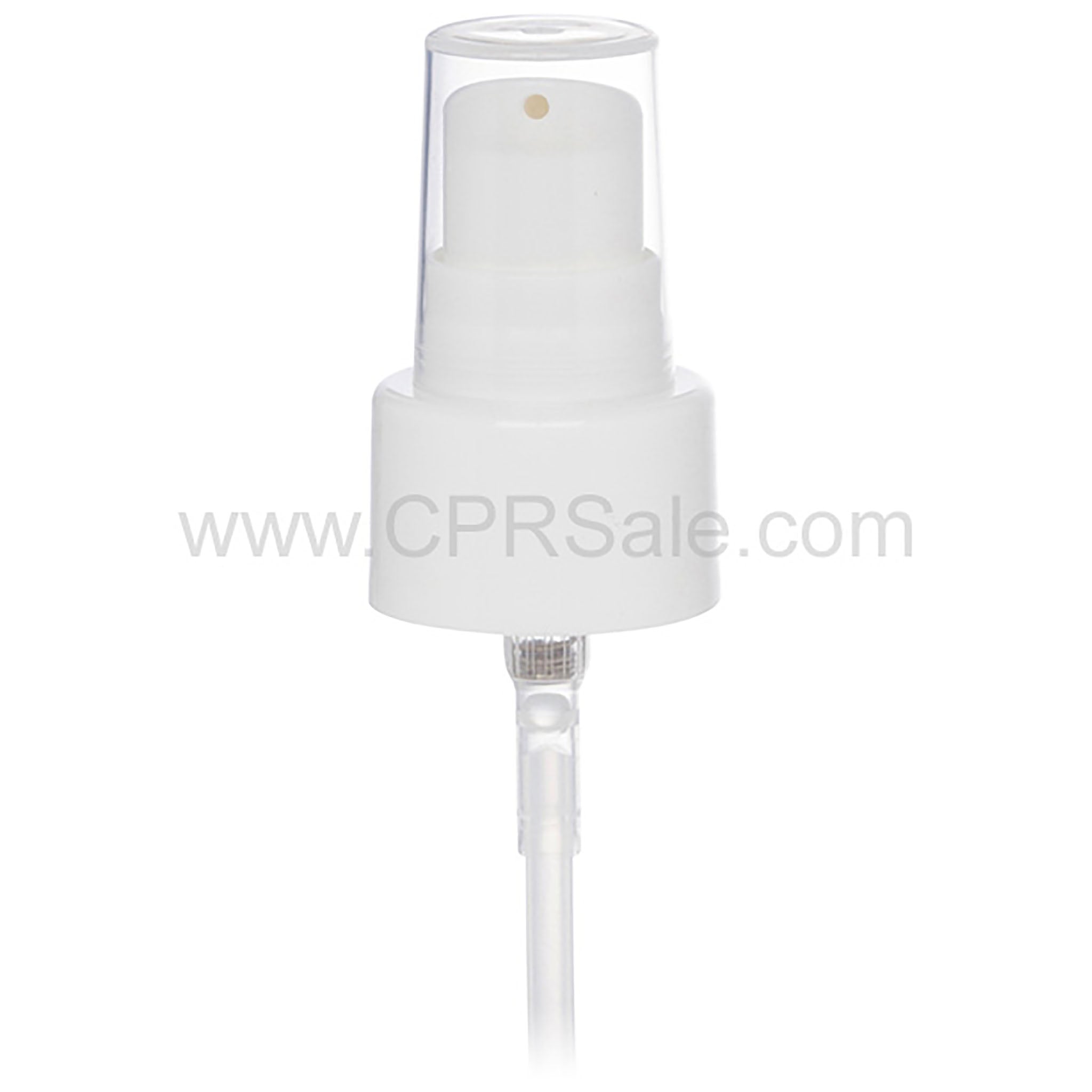 Pump, 24/410, Treatment, White, Smooth, Output 0.28-0.48ml, Dip tube Length: 8 in
