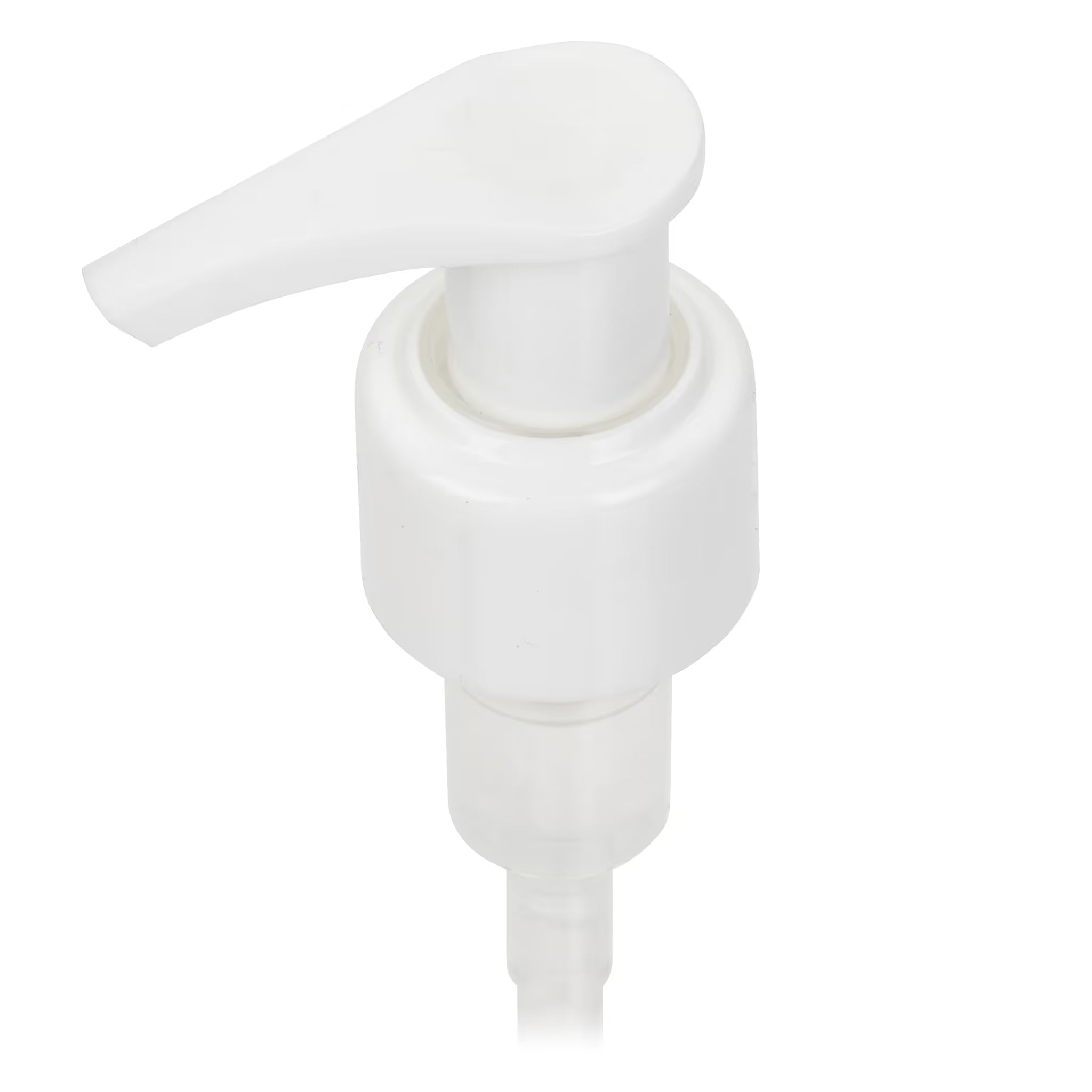 Pump, 24/410, White, Smooth, 2.3cc. Saddle Head, Diptube Length = 7 inches