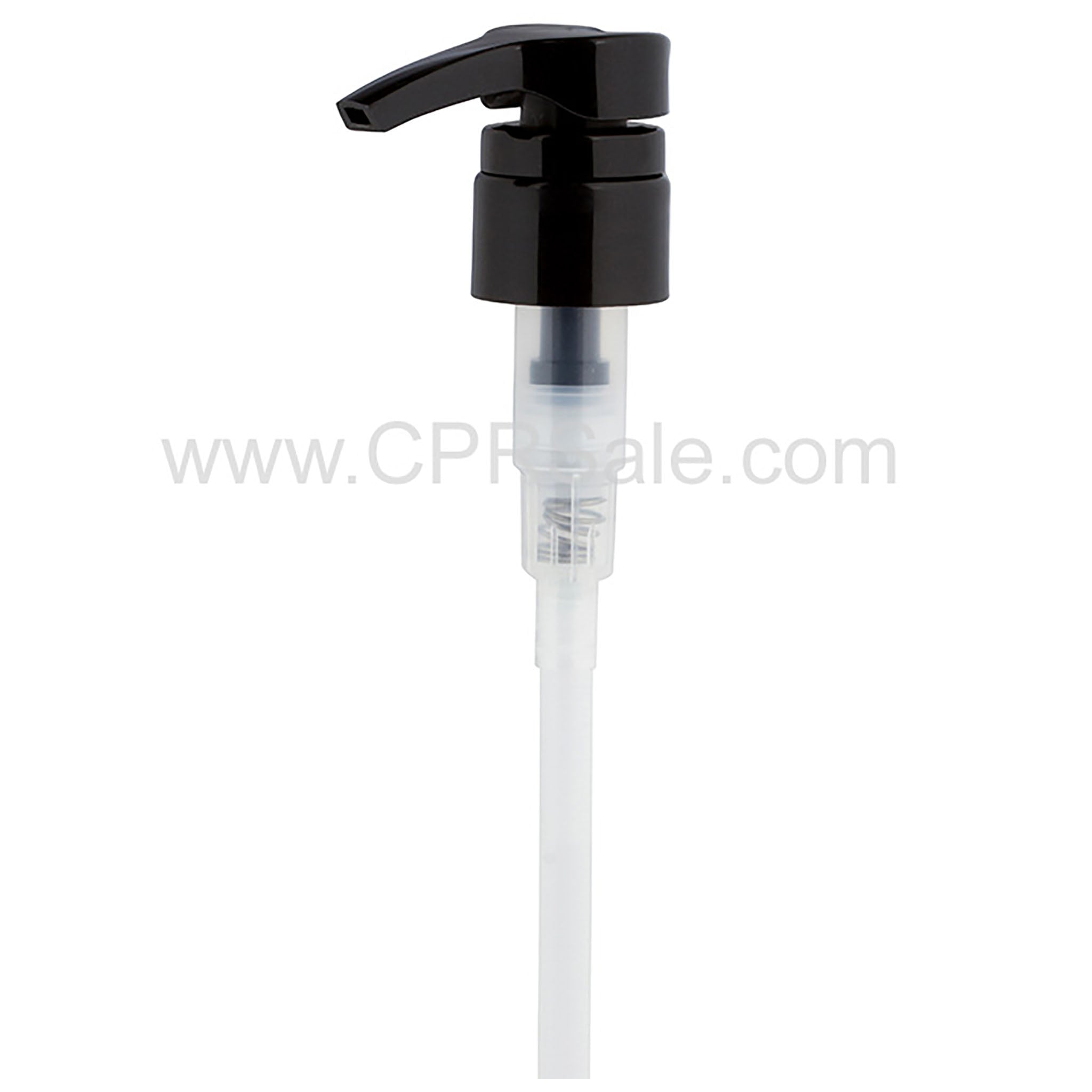 Pump, 28/410, Black, Smooth, Diptube Length = 9 inches