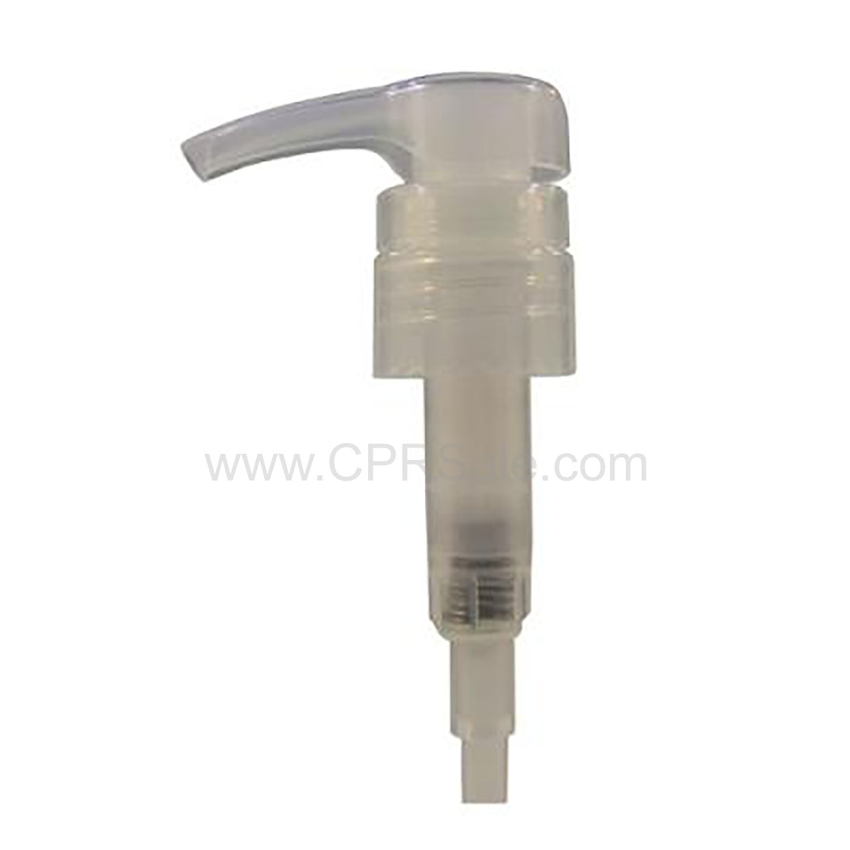 Pump, 28/410, Natural, Smooth, Diptube Length = 9 inches