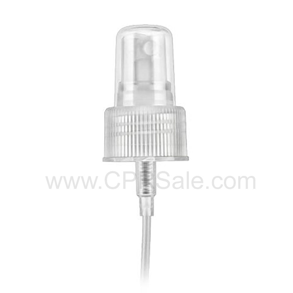 Sprayer, 24/410, Fine Mist, Natural, Ribbed, Uncut Diptube Length = 6.75"