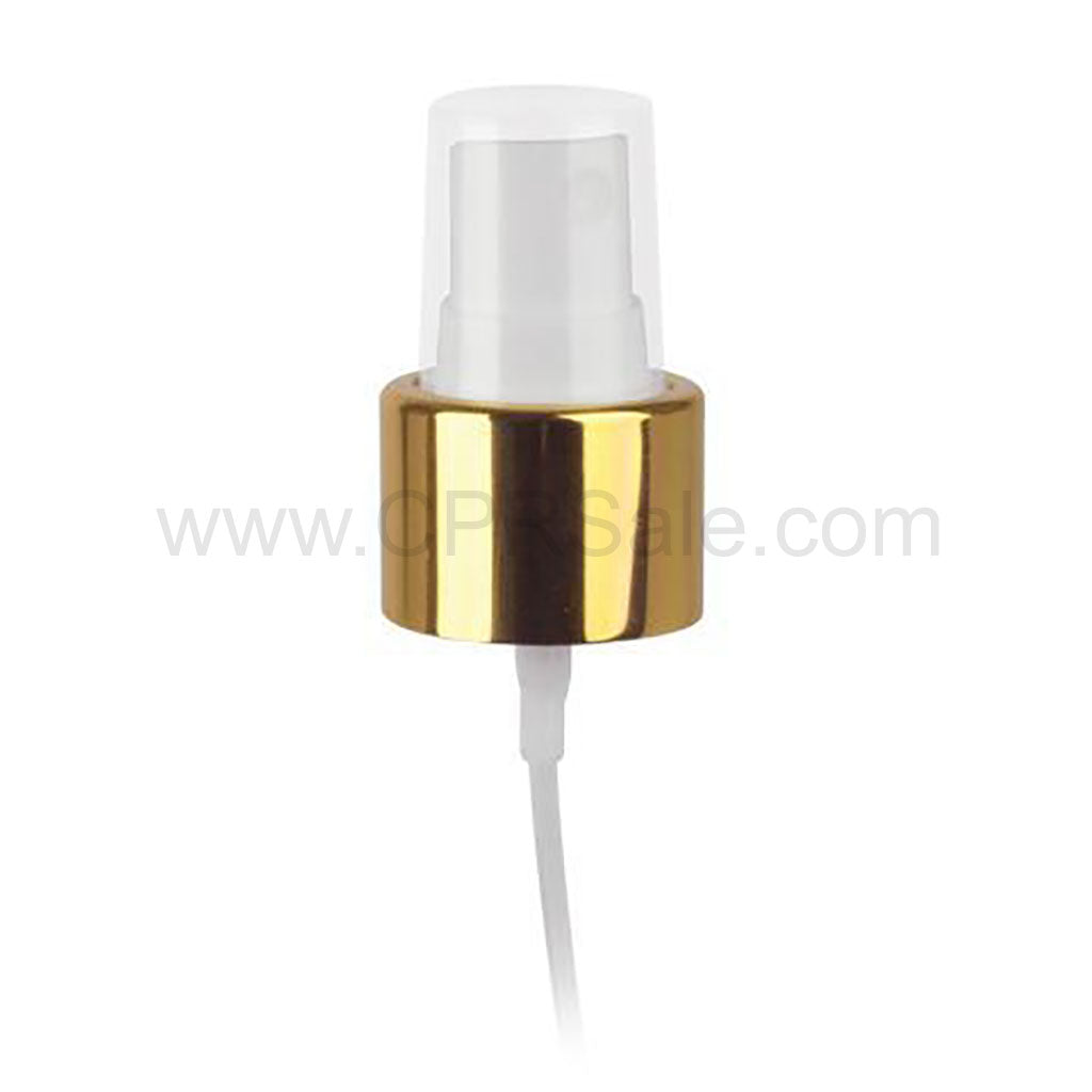 Sprayer, 20/410, Shiny Gold Collar, Diptube Length = 6"
