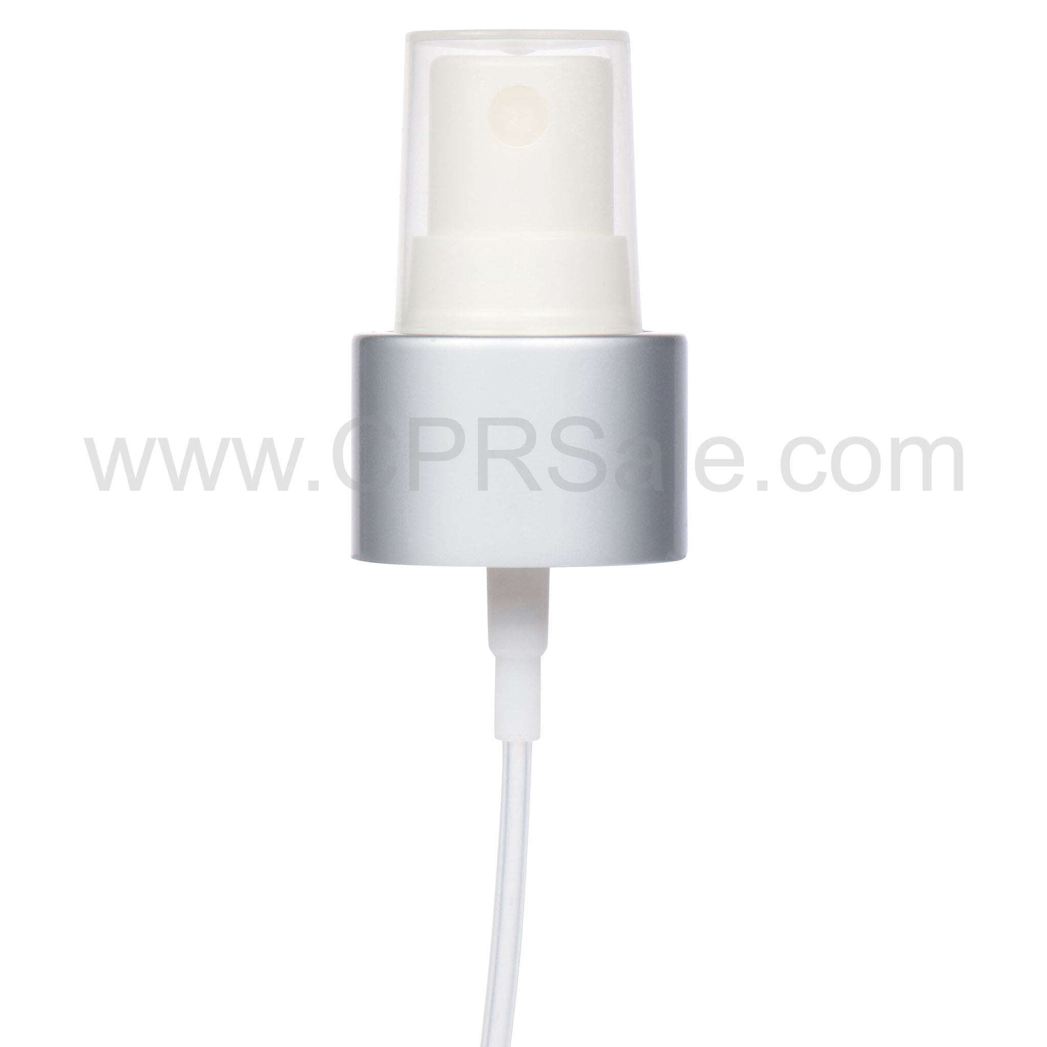 Sprayer, 24/410, Matte Silver Collar, Diptube Length = 6 7/8"
