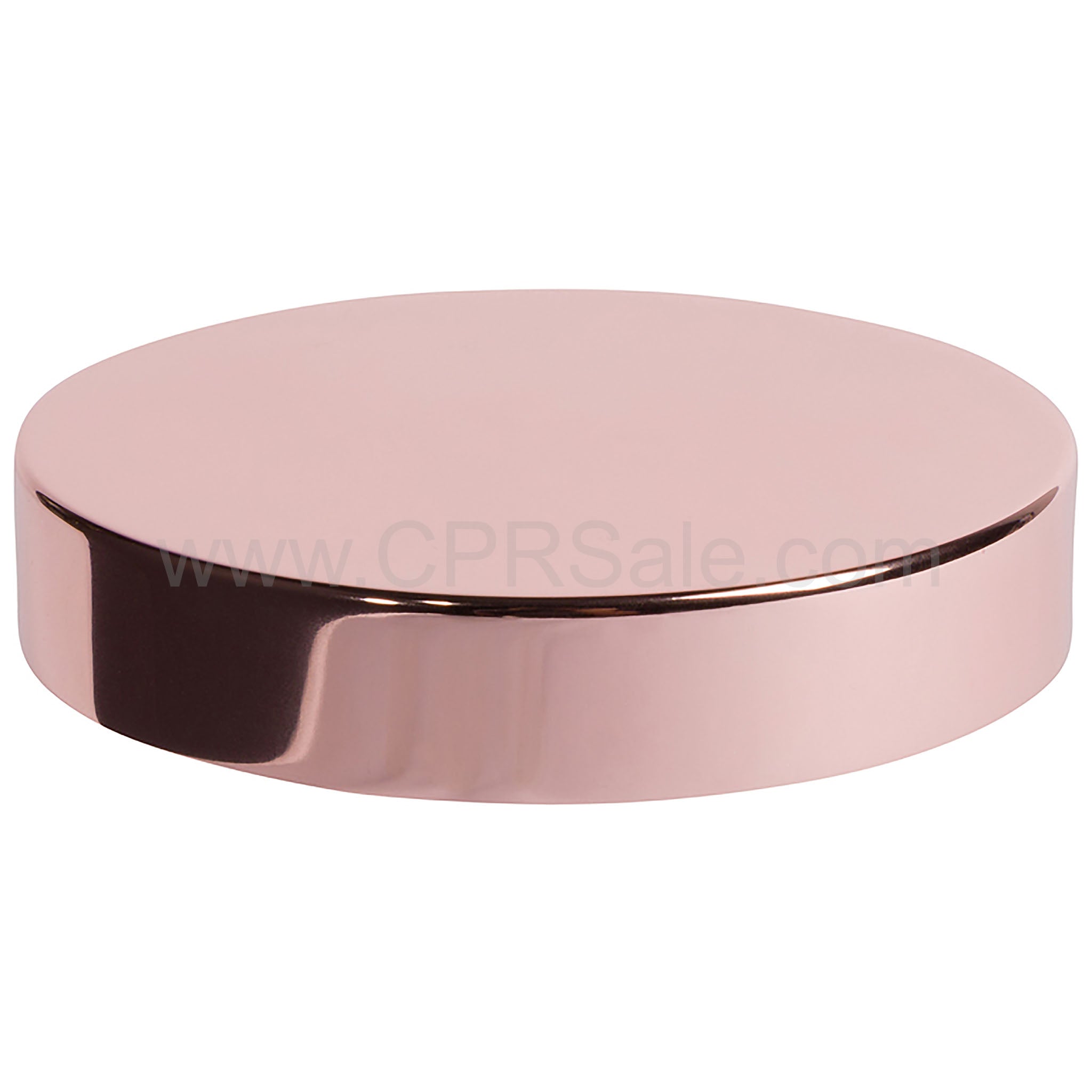 Cap, 70/400, Aluminum Cap, Shiny Rose Gold, with Foam Liner