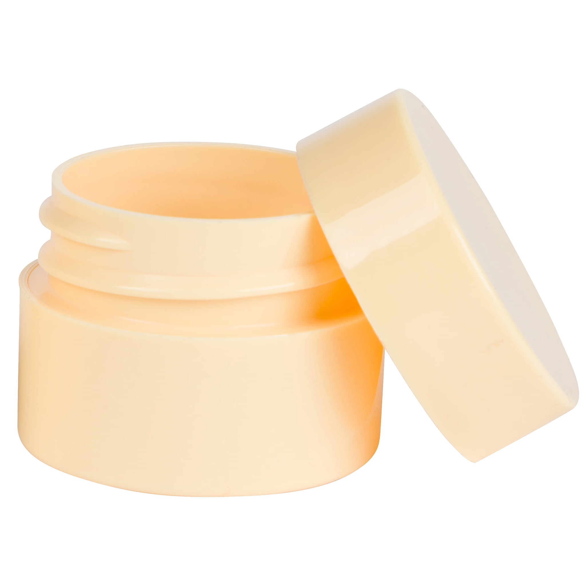 Jar, PP, Round, Cream, Straight Sided, w/Cream Straight Sided Cap, No Liner, 0.25oz, 33mm