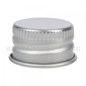 Cap, 20/410, Silver Aluminum Cap with F217 Liner - Texas